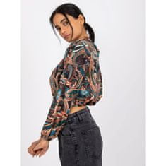 ITALY MODA Ženska bluza s potiskom MIA black DHJ-BZ-15170.39_382241 Univerzalni