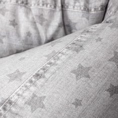 Ceba Baby Večnamenska blazina za nosečnice PHYSIO Duo Denim style Stars-grey