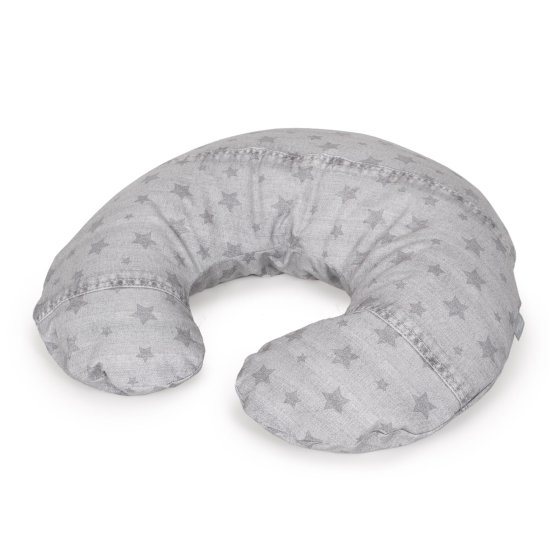 Ceba Baby Blazina za dojenje PHYSIO Mini Denim style Stars siva
