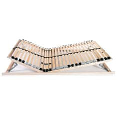 Vidaxl Letveno dno za posteljo 28 letvic 7 con 80x200 cm