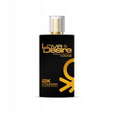 SHS Love Desire Premium Gold Parfum moški feromon močna in hipnotizirajoča dobiti več pozornosti da se 100ml