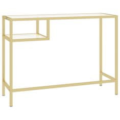 Vidaxl Računalniška miza prozorna 100x36x74 cm kaljeno steklo