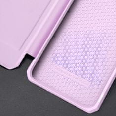 Dux Ducis Skin X knjižni usnjeni ovitek zaSamsung Galaxy A73, roza