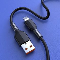 Kaku KSC-452 kabel USB / Lightning 3.2A 1.2m, črna