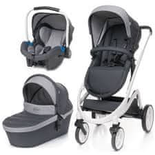 4Baby Otroški voziček Cosmo 3 v 1 &#8211; grey