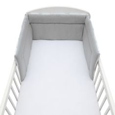 NEW BABY 3-delna posteljnina 100/135 cm Koloušek siva