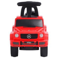 Otroški poganjalec avto Mercedes-Benz G63 rdeč
