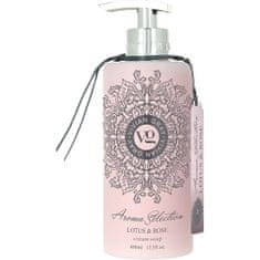 Vivian Gray Kremno tekoče milo za roke Aroma Selection Lotus & Rose (Cream Soap) 400 ml