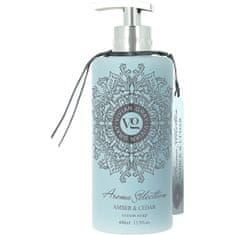Vivian Gray Kremno milo za roke Aroma Selection Amber & Cedar (Cream Soap) 400 ml