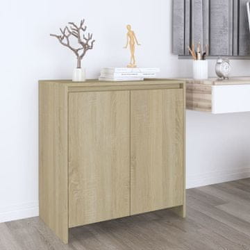 Vidaxl vidaXL Omarica, hrast sonoma, 70x41x75 cm, material na osnovi lesa