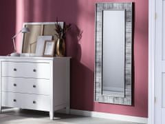 Beliani Stensko ogledalo 50 x 130 cm sivo-belo ROSNOEN
