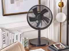 Beliani Namizni ventilator 59 cm črn HIŠA