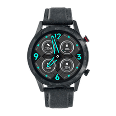 Watchmark Smartwatch WDT95 black leather