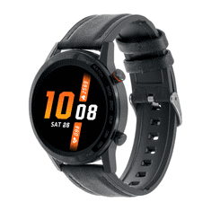 Watchmark Smartwatch WDT95 black leather