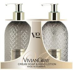 Vivian Gray Ylang & Vanilla kozmetični set za nego rok (Cream Soap & Hand Lotion)