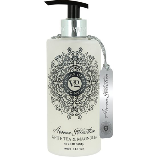 Vivian Gray Kremno tekoče milo Aroma Selection White Tea & Magnolia