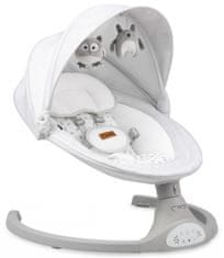 MoMi Gugalnica KENANI, električna, svetlo siva