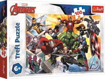 Trefl Puzzle The Power of Avengers 100 kosov