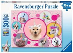 Ravensburger Puzzle Cute dog unicorns XXL 300 kosov