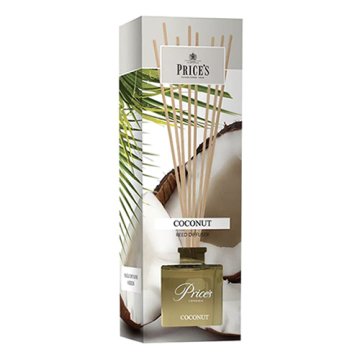 Price's Candles Cena za sveče Trstični difuzor, Kokos, 100 ml