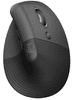 Logitech Lift Vertical Ergonimic miška, grafitna (910-006473)