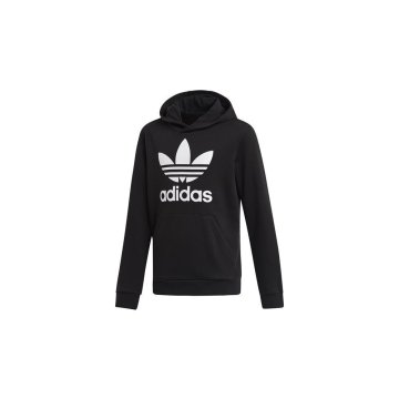 Adidas Športni pulover črna 123 - 128 cm/XS Trefoil Hoodie