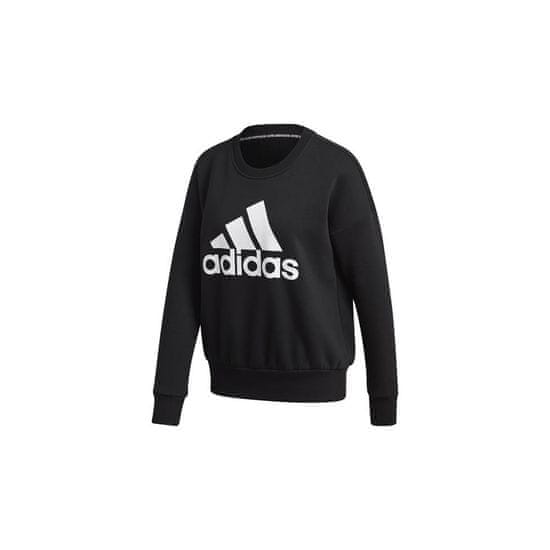 Adidas Športni pulover črna W Bos Crewsweat