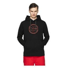 4F Športni pulover črna 182 - 185 cm/XL BLM015