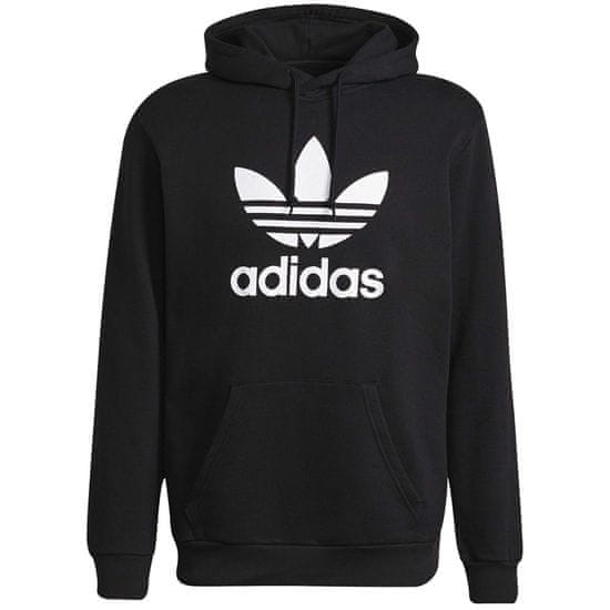 Adidas Športni pulover črna Adicolor Classics Trefoil Hoodie