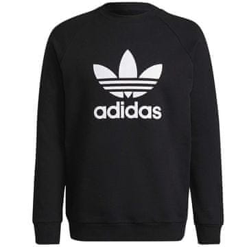 Adidas Športni puloverji črna 188 - 193 cm/XXL Adicolor Classics Trefoil Crewneck Sweatshirt