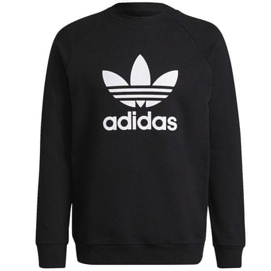 Adidas Športni pulover črna 188 - 193 cm/XXL Adicolor Classics Trefoil Crewneck Sweatshirt