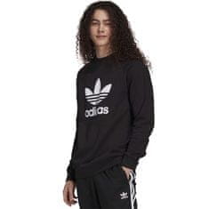 Adidas Športni pulover črna 188 - 193 cm/XXL Adicolor Classics Trefoil Crewneck Sweatshirt