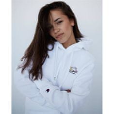 Champion Športni pulover svetlo modra 158 - 162 cm/XS Wmns City Snack Organic Cotton Blend Hoodie