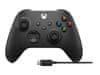 Microsoft Xbox Wireless Controller brezžični plošček, USB-C, za Xbox in PC, črn