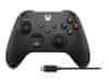 Xbox Wireless Controller brezžični plošček, USB-C, za Xbox in PC, črn