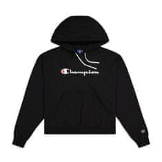 Champion Športni pulover črna 163 - 167 cm/S Hooded Sweatshirt Nbk