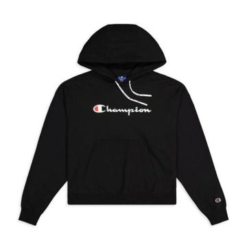 Champion Športni puloverji črna 163 - 167 cm/S Hooded Sweatshirt Nbk