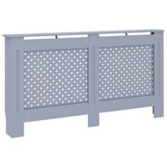 Vidaxl Pokrov za radiator antraciten 152x19x81,5 cm mediapan