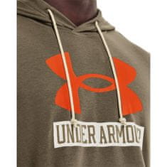 Under Armour Športni pulover bež 193 - 197 cm/XXL Rival Terry Logo Hoodie