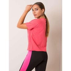 For Fitness Ženska majica Star FOR FITNESS v koralni barvi 131-TS-AMZ1010.62P_353816 S