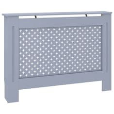 Vidaxl Pokrov za radiator antraciten 112x19x81,5 cm mediapan