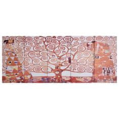 Vidaxl Slika na platnu rumeno drevo 200x80 cm