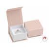 Praškasto roza darilna škatla za prstan ali uhane VG-3 / A5 / A1