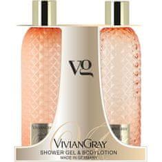 Vivian Gray Neroli & Amber kozmetični komplet za nego telesa (Shower Gel & Body Lotion)