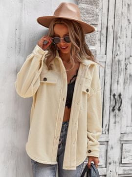 Wayfarer ženske žamet plašč Lambert bež