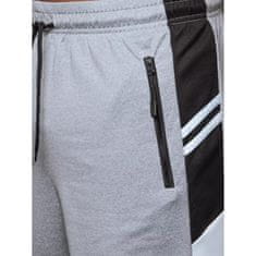 Dstreet Moške športne hlače SUMMER svetlo sive sx2092 M