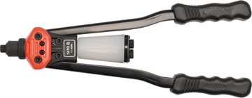 YATO  Klešče za kovičenje z vzvodom 2,4-6,4mm 380mm CrMo