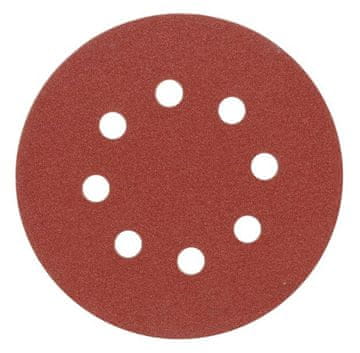 Vorel  Brusni papir 125 mm P36 z luknjami 5 kos velcro