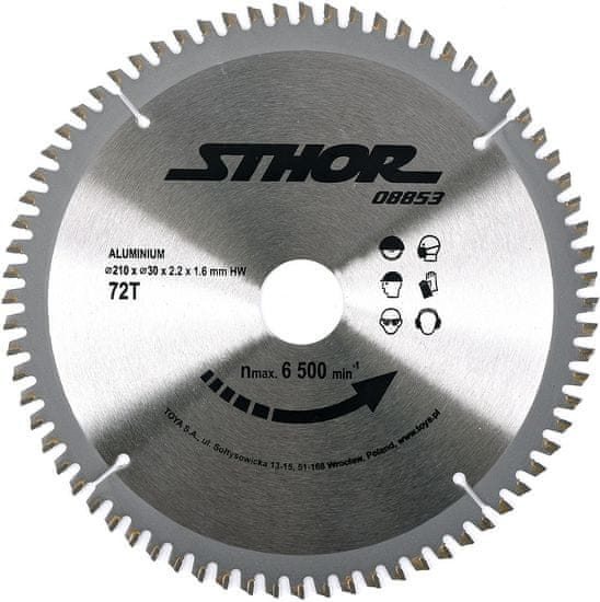 Sthor  Aluminijasti disk 210 x 30 mm 72z