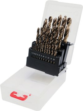 YATO  Set svedrov za kovino 25ks HSS-KOBALT 1-13mm